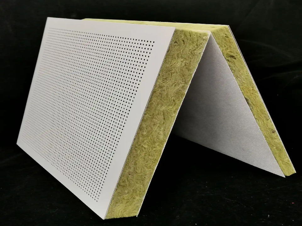 岩棉穿孔吸音板