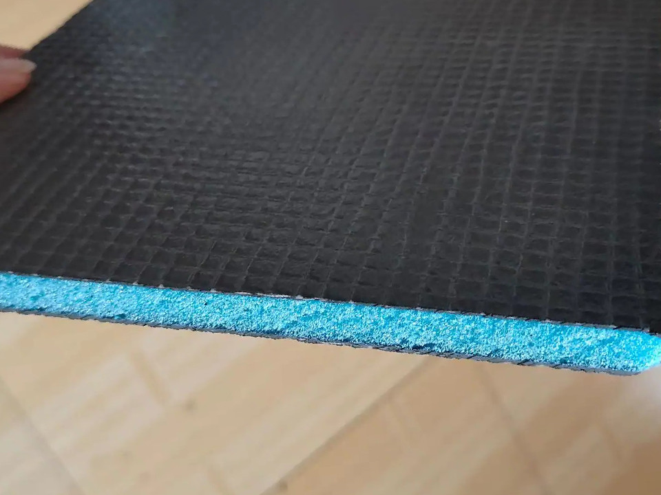 防水背衬板地暖图片